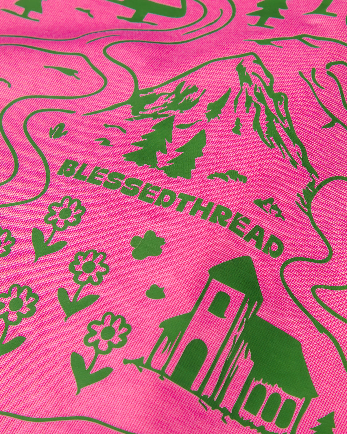 Pink Oversized Faith Tee - Proverbs 3:6