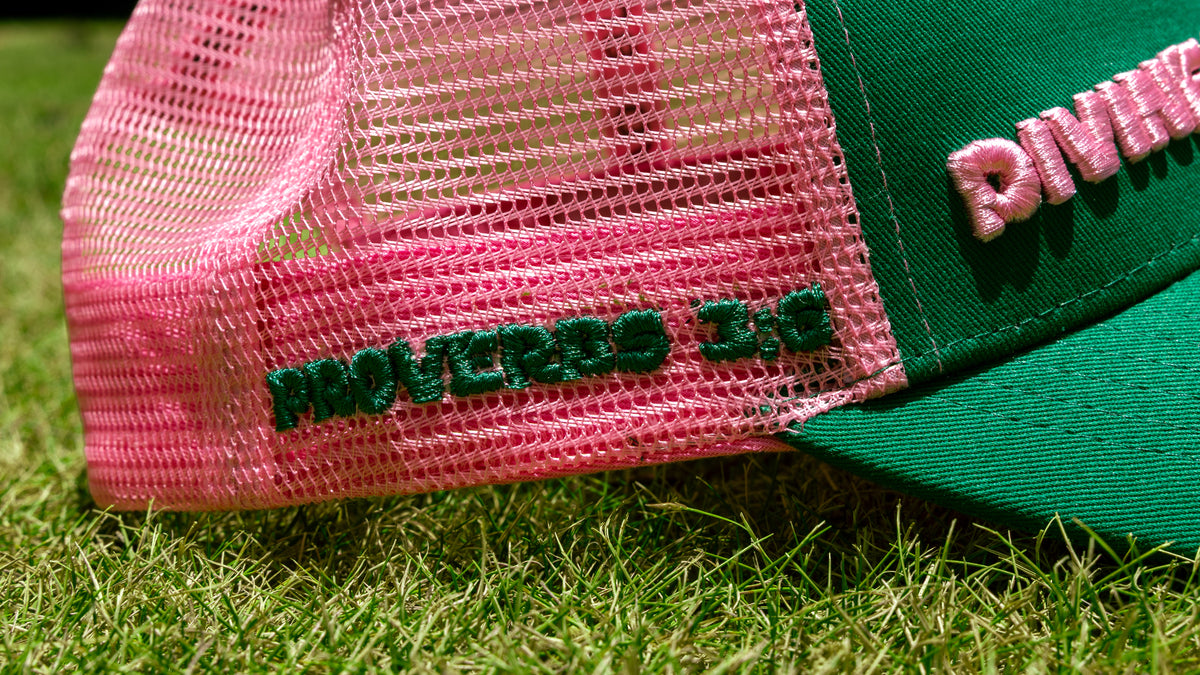 Faith Anniversary Trucker Hat - Proverbs 3:6