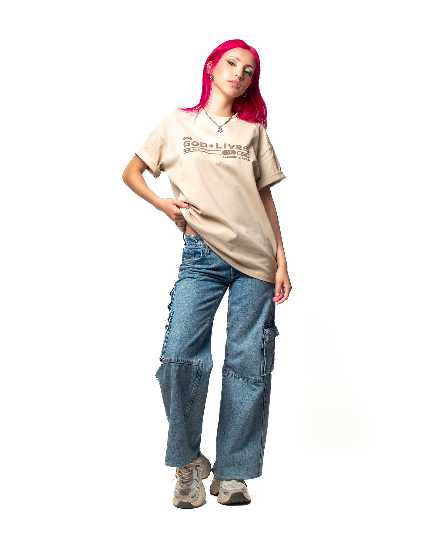 Oversized Faith Tee - John 14:20