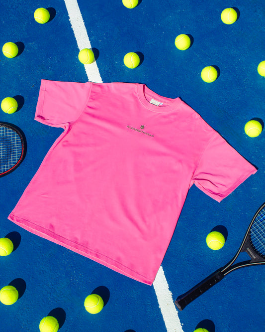 Pink Oversized Faith Tee - Proverbs 3:6