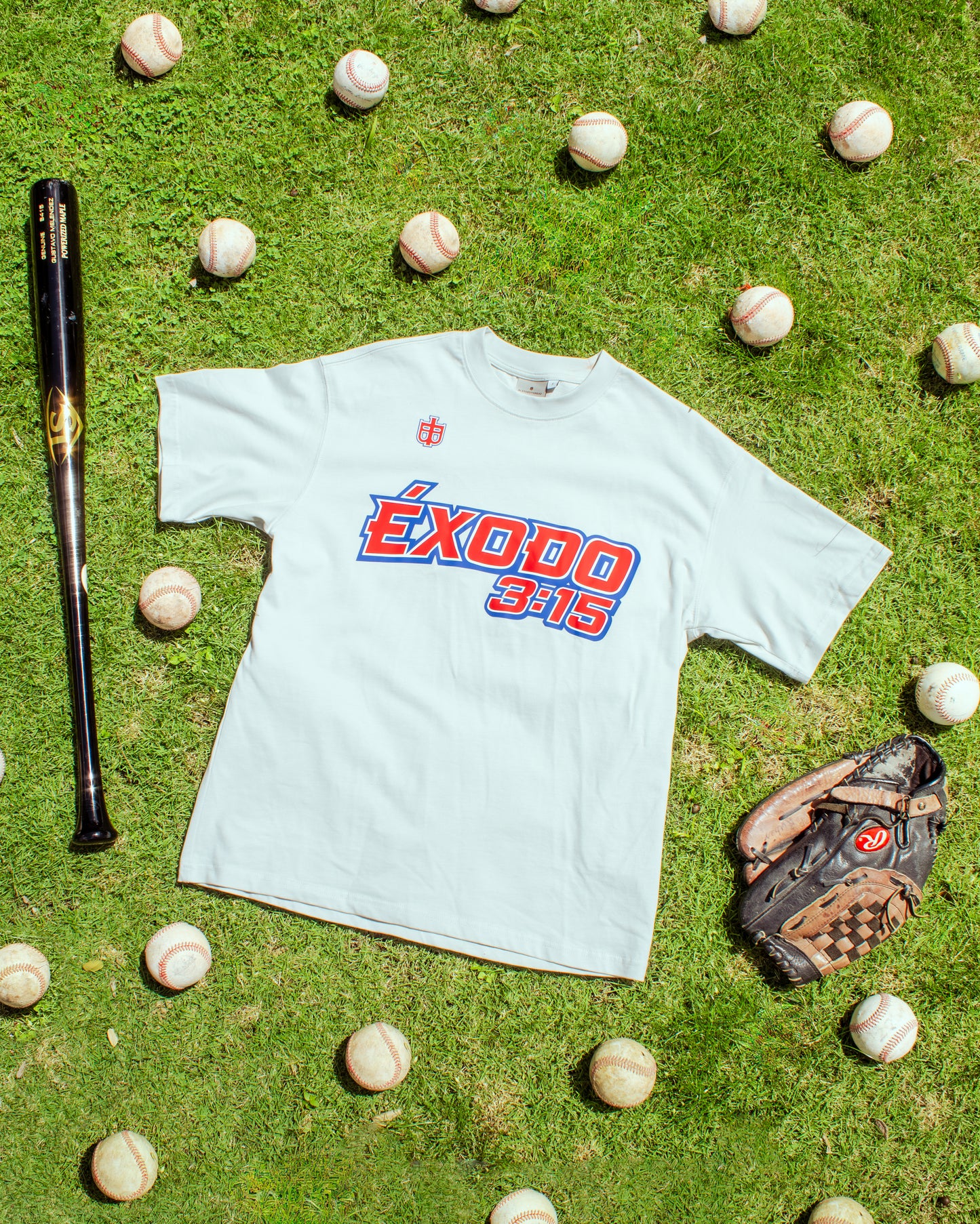 Off-White Oversized Faith Tee - Éxodo 3:15