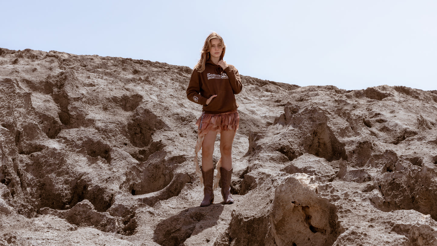 Brown Heavyweight Anniversary Hoodie - John 14:20